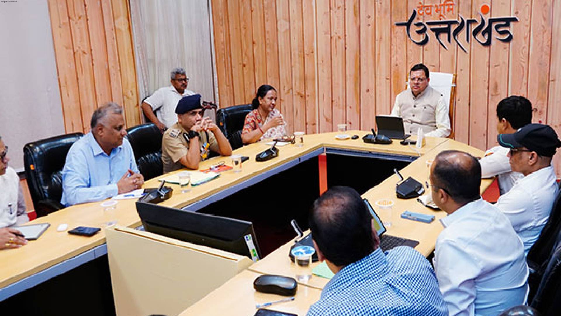 Uttarakhand: CM Dhami holds high-level meeting over law and order